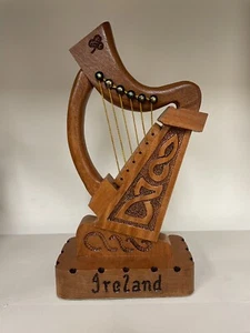 Irische dekorative Harfe (A) handgefertigt in Irland - Bild 1 von 13