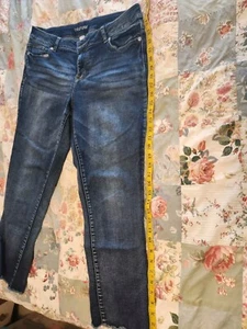 Maurices Denim Jeans Damen 9-10 blau verwaschen 4-Pocket Baumwollmischung - Bild 1 von 9