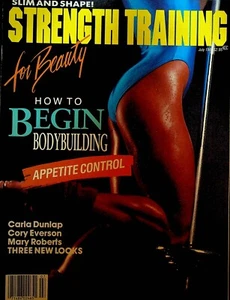 Slim and Shape Strength Training Magazine July 1985 Grace Jones Mary Roberts - Picture 1 of 3