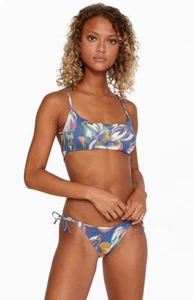 RVCA 280792 Medium Coverage Bikini Bottom - Pixie Medium (Neptune Blue, Medium) - Picture 1 of 2