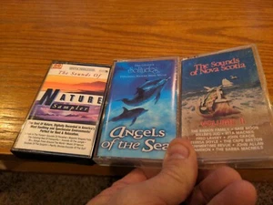 Lot 3 Cassettes - The Sounds of Nova Scotia Nature Sampler Angels of the Seas - Picture 1 of 9