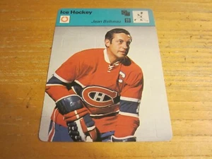 Tarjeta Jean Bellevel 1977-79 Sportscaster Serie 10 #1014 NHL Montreal Canadiens - Imagen 1 de 2