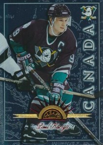 1997-98 Leaf International #6 PAUL KARIYA - Anaheim Mighty Ducks_