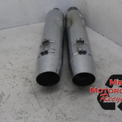17-19 HARLEY-DAVIDSON ELECTRA GLIDE OEM MUFFLER EXHAUST i17 - Image 1 of 4