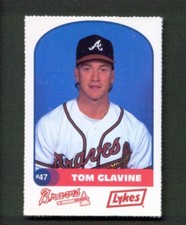 1992 Lykes ATLANTA BRAVES Perforated with Stars Pick Your Card