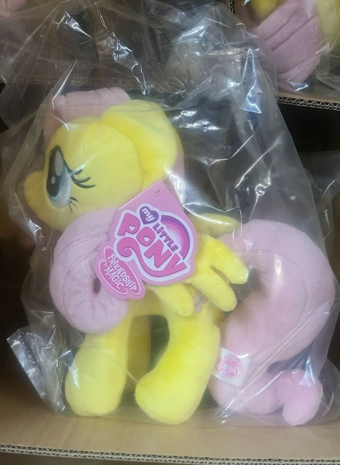 4th Dimension 4DE My Little Pony Fluttershy 11" Plush POLYBAGGED w/ TAGS - Image 1 of 1