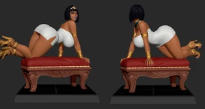 Comisión Artista Prueba Fan Art Fantasía Realeza Egipcia Leyenda de Opala Figuras - Imagen 1 de 6