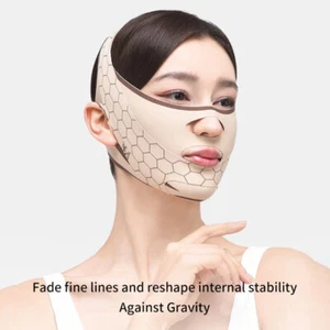 1PCS Face Lifting Slimming Belt Facial Cheek V Shape Neck Strap Face Line - Picture 1 of 7