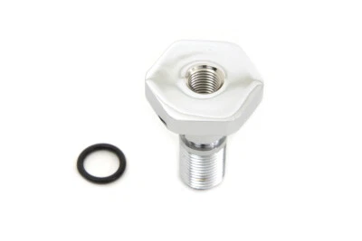 Perno de tubo de horquilla cromado para Harley Davidson Foto 1 de 4