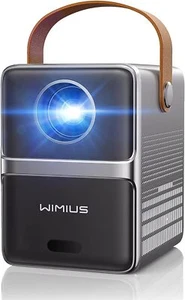 WiMiUS Mini Beamer 4K FHD - Kurzdistanz, WiFi, Bluetooth, 300" Leinwand - Bild 1 von 8