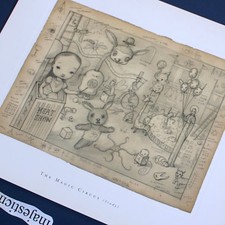 MARK RYDEN MAGIC CIRCUS STUDY DRAWING 2006 ART PRINT