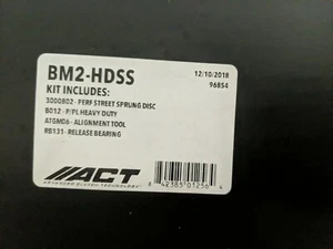 ACT (Advanced Clutch) BM2-HDSS HD/Perf Street Sprung Fits 02-08 Cooper - Picture 1 of 4