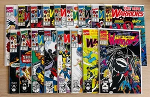 The New Warriors Lot of 17 Books Marvel Comics 1990 - Picture 1 of 1