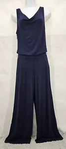 Michael Stars Jumpsuit weites Bein Damen XS dunkelblau Taschen V-Ausschnitt weich Boho Chic - Bild 1 von 17