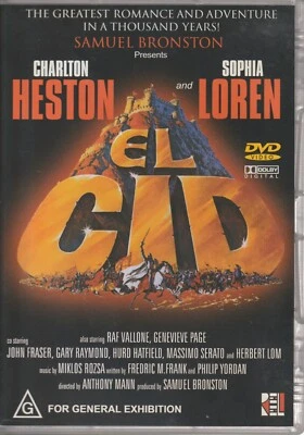 El Cid, Charlton Heston & Sophia Loren - DVD - Image 1 of 2