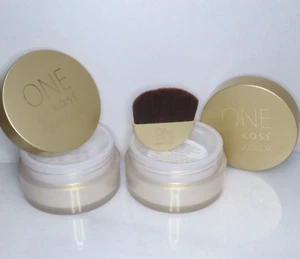 ONE BY KOSE SKINCOLOR WATER-LUXE COOL POWDER FINISH 0.7 OZ LOT OF 2 - Picture 1 of 6