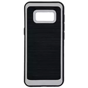 For Samsung S8 Plus Moto Case SILVER - Picture 1 of 1