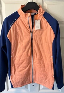 Peter Millar Crown Sport Hyperlight Merge Quilted Hybrid Golf Jacket MED $185 - Picture 1 of 9