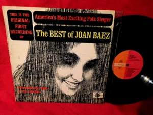 JOAN BAEZ The best of LP 1963 AUSTRALIA VG+ First Pressing MONO - Imagen 1 de 1
