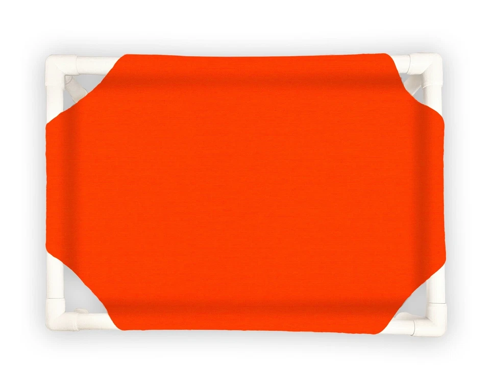 Truman + Teddy Elevated Dog Bed (Blaze Orange) - Image 1 of 4