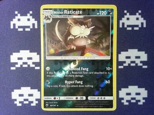 Alolan Raticate 82/147 Burning Shadows Reverse Holo Rare Pokemon SWEET! #BS - Picture 1 of 2