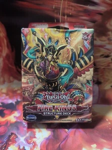 Nuevo Mazo Estructura Yugioh FIRE KINGS SELLADO 1X Raro Difícil de Encontrar - Imagen 1 de 4