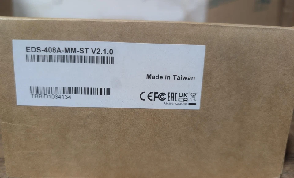 Moxa EDS-408A-MM-ST V2.1.0 Entry-Level Managed Ethernet Switch 8-Ports 19-60VDC - Image 1 of 3