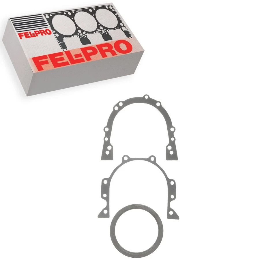Kit de sellado de cigüeñal de motor trasero Fel-Pro para Audi 4000 Quattro 1984-1987 2,2 L L L5 Foto 1 de 1
