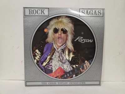 The Chris Tetley Interviews Poison Vinyl LP Record Picture Disc 1988 - Image 1 of 3