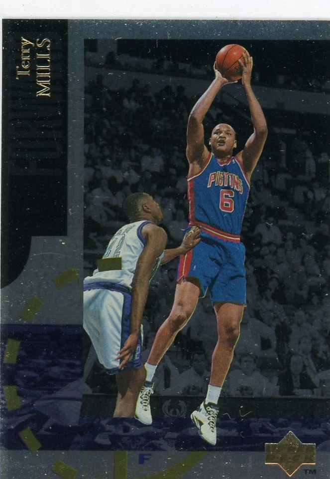 1994-95 Upper Deck #SE25 Terry Mills Special Edition Detroit Pistons - Image 1 of 1