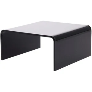 Plymor Black Acrylic Short Square Display Riser, 2" H x 4" W x 4" D (1/8" thick) - Picture 1 of 1