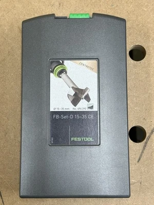 Conjunto de brocas Festool 496390 Centrotec Forstner novas e não usadas na caixa - Loja de madeira - Imagem 1 de 4