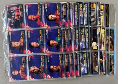 1993 SkyBox Star Trek Deep Space Nine Complete Card Sets W/ Inserts - Image 1 of 4