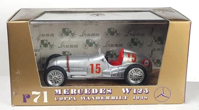 Brumm R71 Mercedes Benz  1938 W125  1/43 - Image 1 of 2
