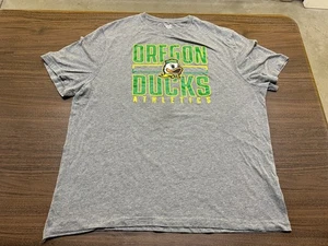 Oregon Ducks Men’s Gray Short-Sleeve T-Shirt - Puddles - 2XL - Picture 1 of 4
