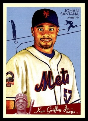 2008 Upper Deck Goudey #112 Johan Santana New York Mets - Image 1 of 2