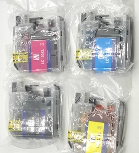 LC103XL (für Brother) Tinte *4er Pack* 1 Magenta 1 Gelb 1 Cyan & 1 Schwarz.NEU - Bild 1 von 6