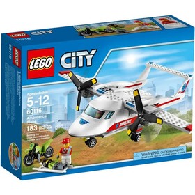 LEGO [City] - Ambulance Plane Building Set - Medical Series (60116)