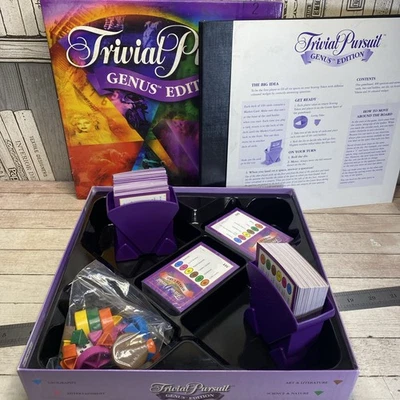 Trivial Pursuit Genus Edition Board Game Hasbro 2001 Complete Classic Trivia VGC - Image 1 of 4