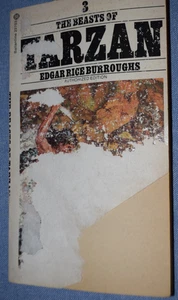 The Beasts of Tarzan (Tarzan #3) Edgar Rice Burroughs Vintage Paperback 1973 - Picture 1 of 1