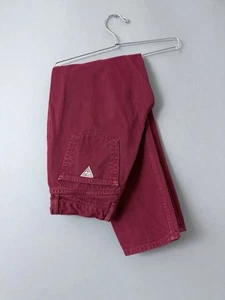 Jeans vintage anni 90 Guess unisex rosso denim 31 - Foto 1 di 7