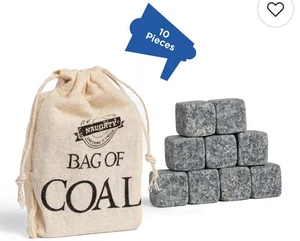 Bolsa de piedras de whisky de carbón de Wembley. ¡Nuevo stock antiguo! - Imagen 1 de 4