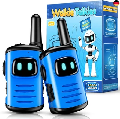 Adeokay Walkie Talkie Kinder, Spielzeug ab 3 4 5 6 7 8 Jahre Jungen Geschenk