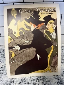Henri de Toulouse Lautrec litografia divano ristampa giapponese? - Foto 1 di 11