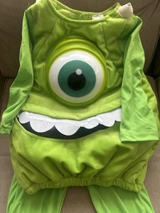 Disney Pixar Monsters University Mike Wazowski Kids Costume Size 3/4T - Picture 1 of 4