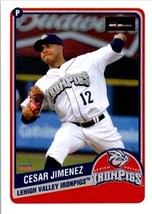 Aggiornamento 2013 Choice Lehigh Valley IronPigs #11 Cesar Jimenez - Foto 1 di 2