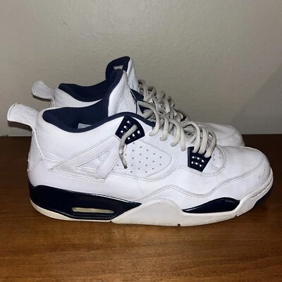 Nike Air Jordan 4 Retro “Columbia” Hombres Talla 14 Zapatos Tenis (314254-107) Foto 1 de 4