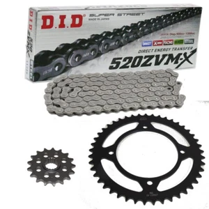 Chain Set Muz Baghira 660 98-03 Chain DID 520 Zvm-X 116 Open 15/45 - Picture 1 of 4
