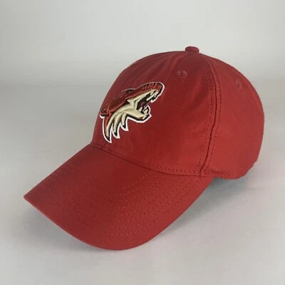 Arizona Coyotes NHL Red Adidas Relaxed Fit Strapback Hat - Image 1 of 4