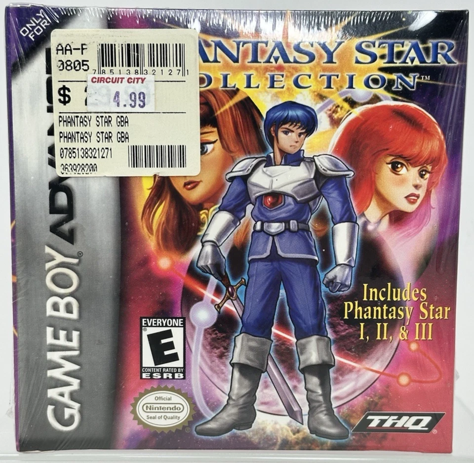 Phantasy Star Collection Nintendo Game Boy Advance, 2002 · New & Factory Sealed - Image 1 of 4